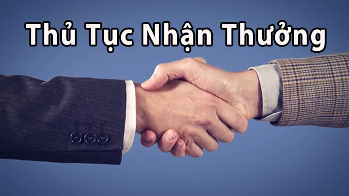 Thủ tục nhận thưởng trúng số