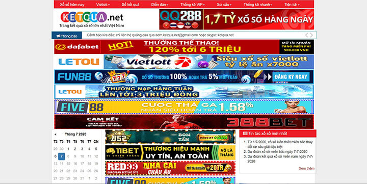 Website KQXS