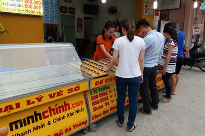 đai lý đổi vé số