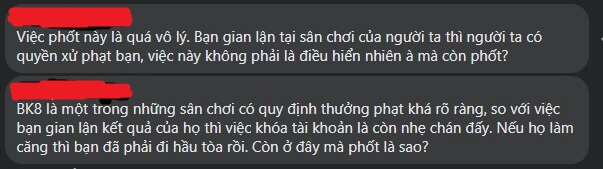 Nhà cái BK8 xử lý phốt được nhiều người đồng tình